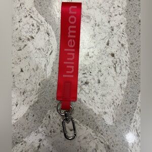 Lululemon never lost keychain